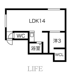 FRAME APARTMENTの物件間取画像